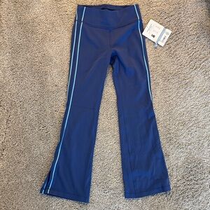 Athleta girl high rise chit chat split flare pants